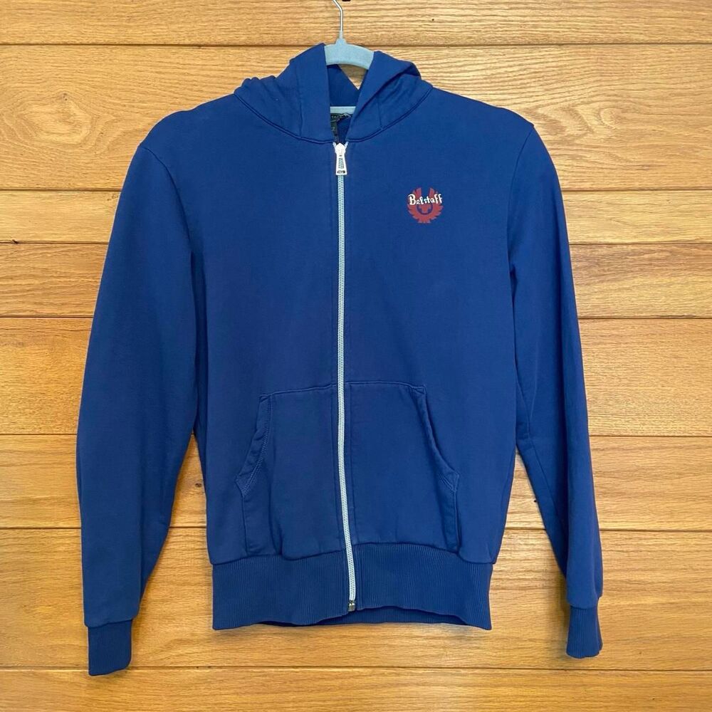 Belstaff motorcycle zip front hoodie